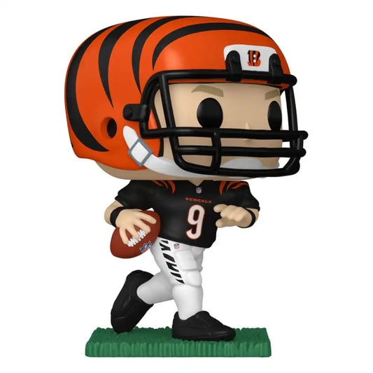 NFL: Legends POP! Sports Vinyl Figur Bengals- Joe Burrow(BK JRSY) 9 cm - Smalltinytoystore