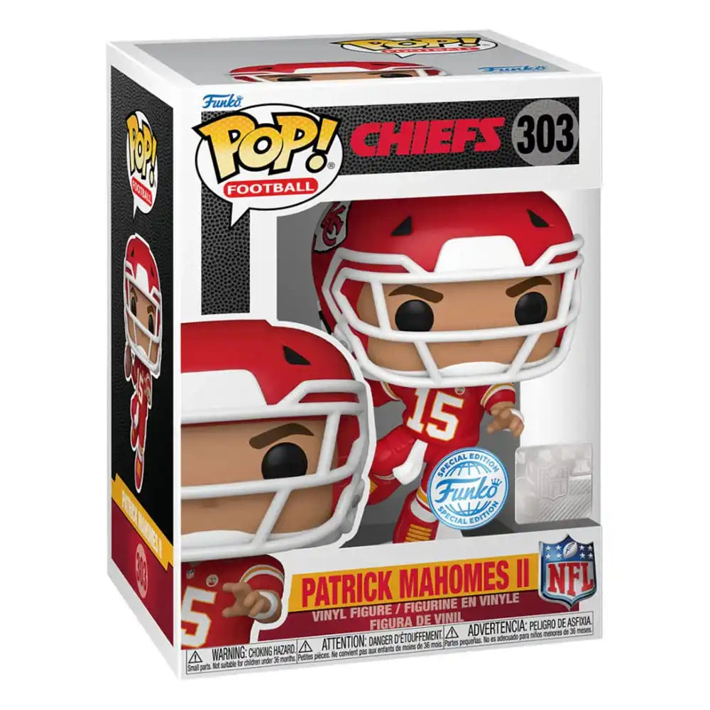 NFL: Legends POP! Sports Vinyl Figur Chiefs- Patrick Mahomes 9 cm - Smalltinytoystore