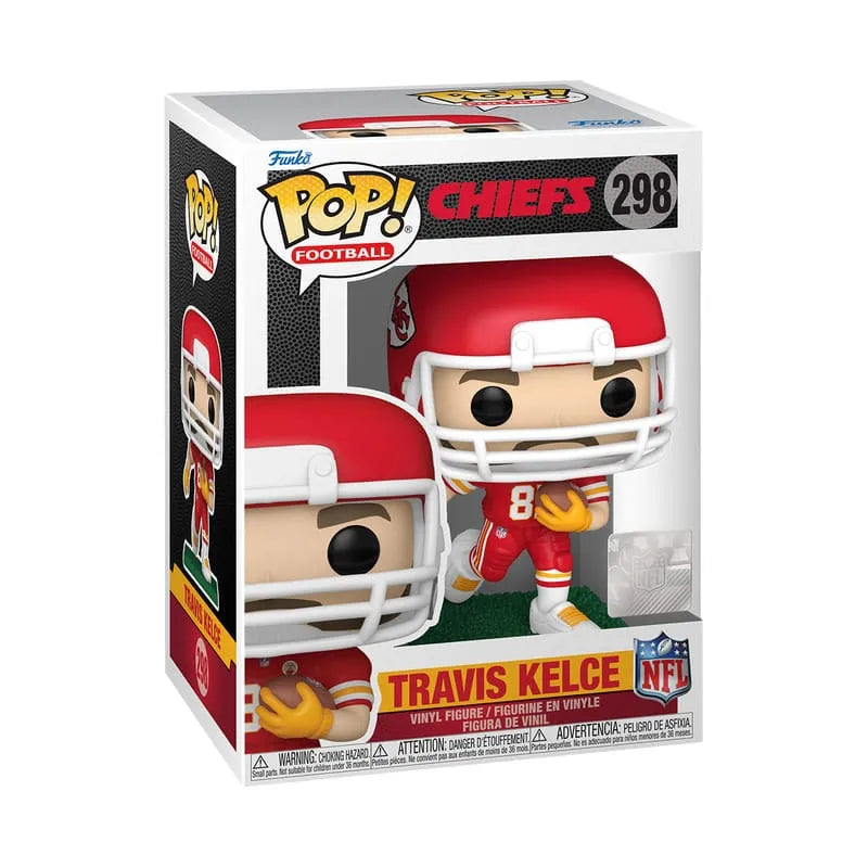 NFL: Legends POP! Sports Vinyl Figur Chiefs- Travis Kelce(road) 9 cm - Smalltinytoystore