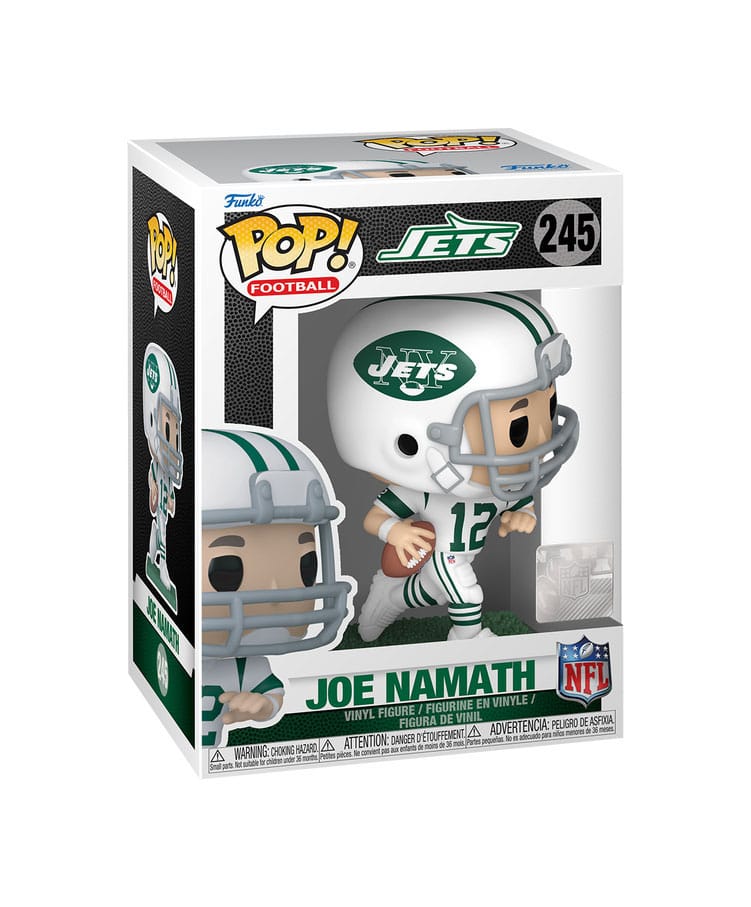 NFL: Legends POP! Sports Vinyl Figur Joe Namath (Jets) 9 cm - Smalltinytoystore