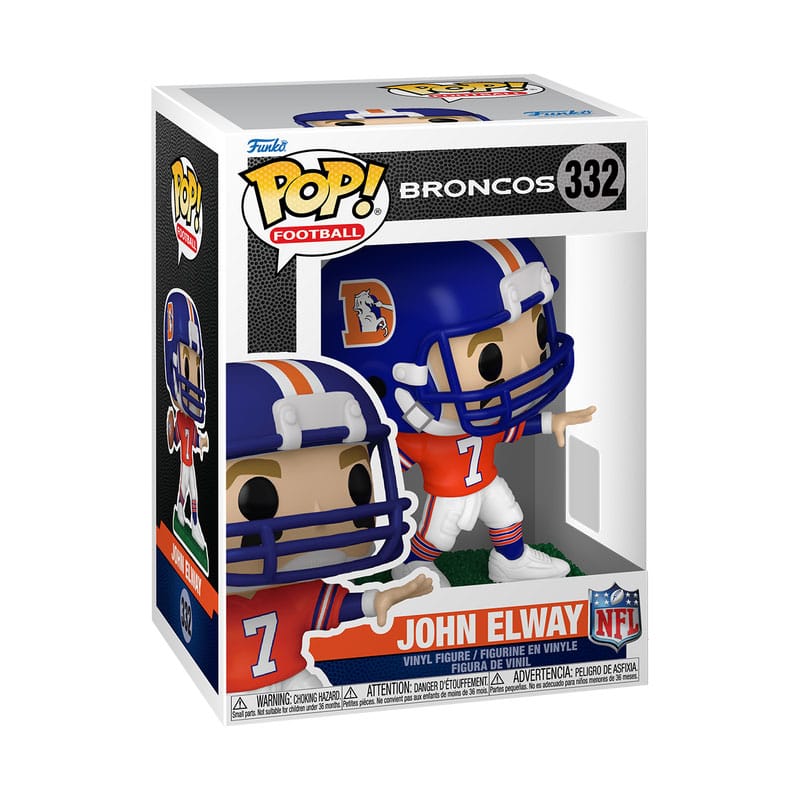 NFL: Legends POP! Sports Vinyl Figur Legends- John Elway(Broncos) 9 cm - Smalltinytoystore
