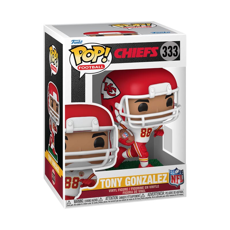 NFL: Legends POP! Sports Vinyl Figur Legends- Tony Gonzalez(Chiefs) 9 cm - Smalltinytoystore