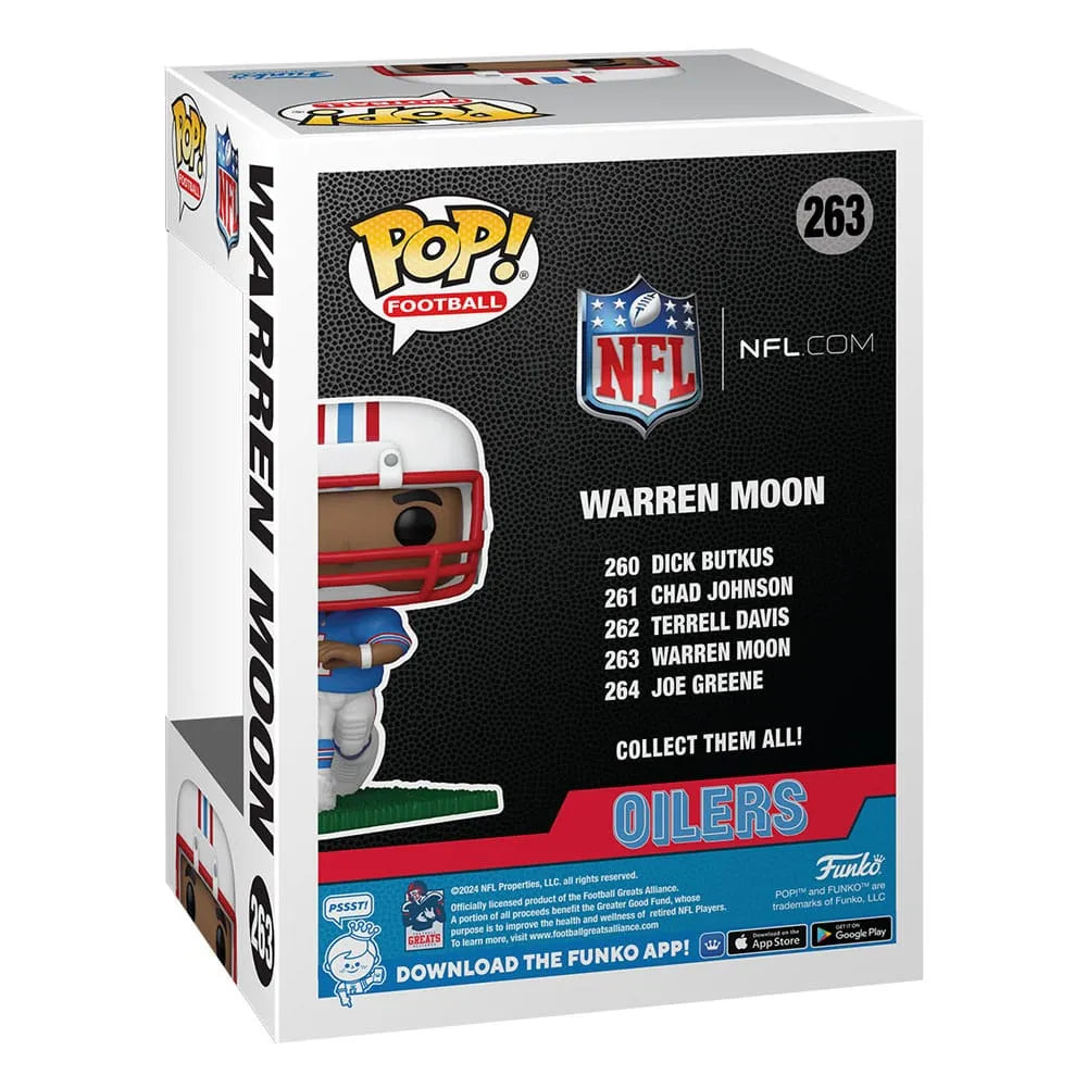 NFL: Legends POP! Sports Vinyl Figur Oilers- Warren Moon 9 cm - Smalltinytoystore