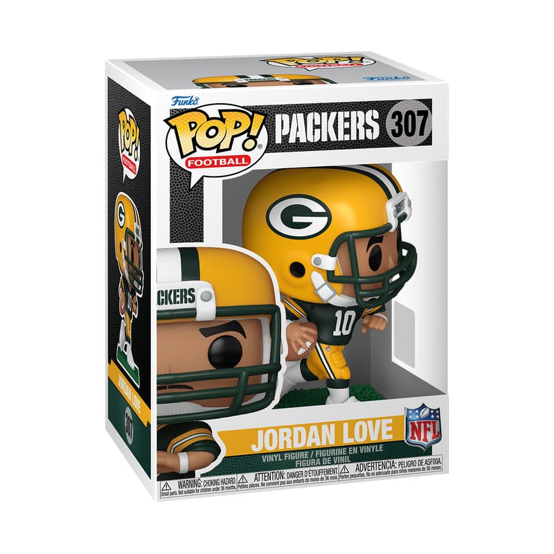 NFL: Legends POP! Sports Vinyl Figur Packers- Jordan Love 9 cm - Smalltinytoystore