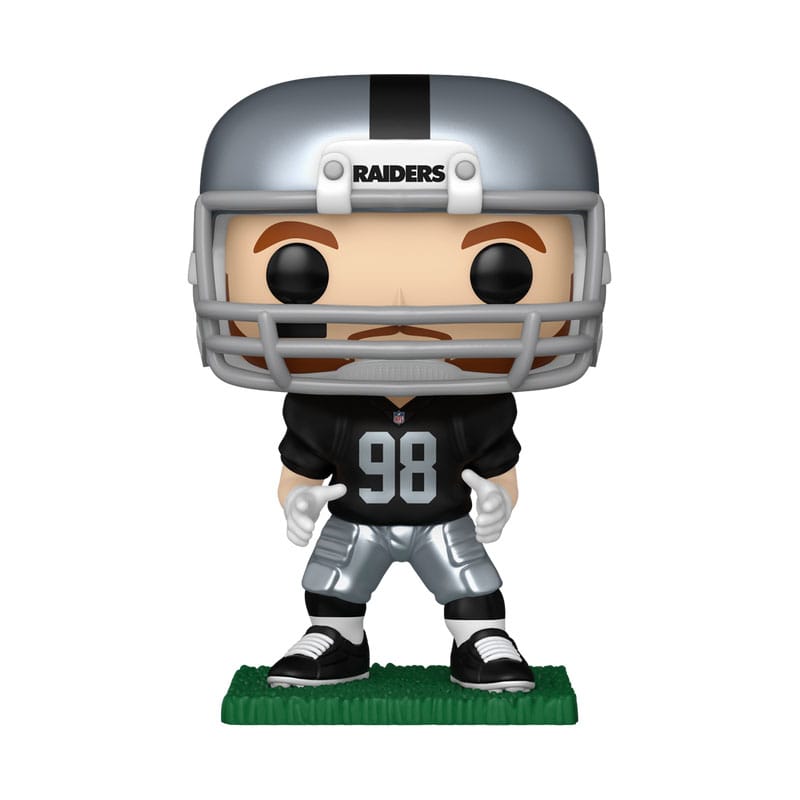 NFL: Legends POP! Sports Vinyl Figur Raiders- Maxx Crosby 9 cm - Smalltinytoystore