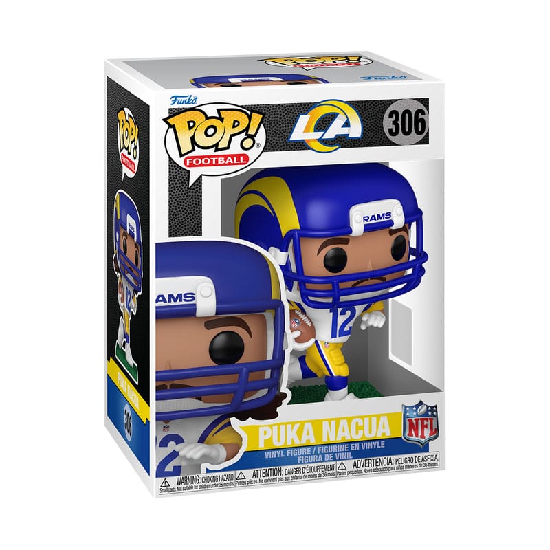 NFL: Legends POP! Sports Vinyl Figur Rams- Puka Nacua 9 cm - Smalltinytoystore