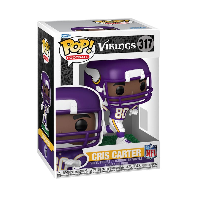 NFL: Legends POP! Sports Vinyl Figur Vikings - Cris Carter(Vikings) 9 cm - Smalltinytoystore