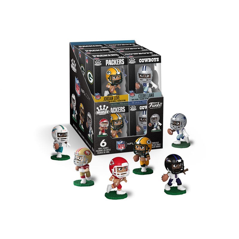 NFL Mystery Minis Minifiguren PDQ 5 cm Display (12) - Smalltinytoystore