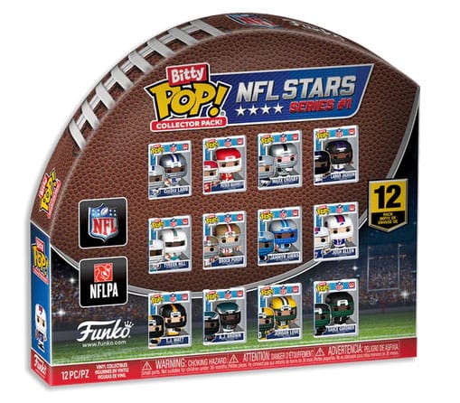 NFL POP! Vinyl Figuren Multipack 2,5 cm Display (12) - Smalltinytoystore
