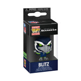 NFL POP! Vinyl Schlüsselanhänger 4 cm Seahawks- Blitz Display (12) - Smalltinytoystore