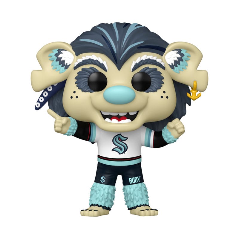 NHL POP! Vinyl Figur Mascots: Kraken- Buoy 9 cm - Smalltinytoystore