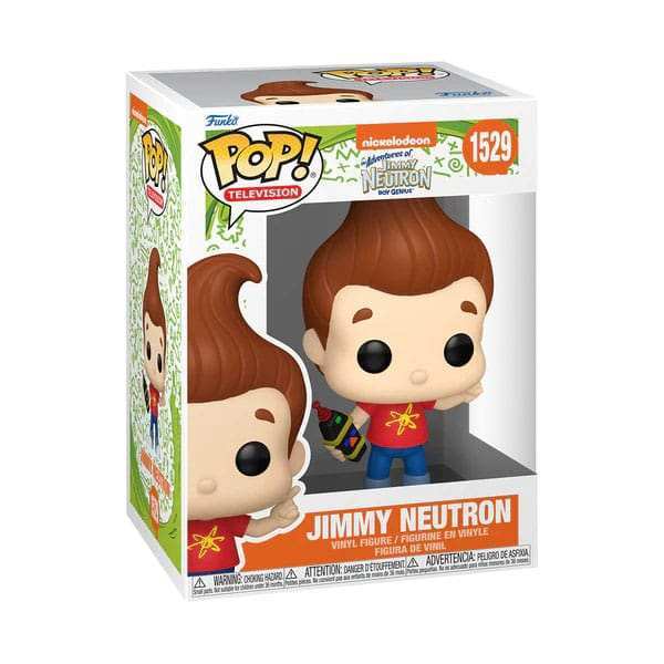 Nick Rewind POP! TV Vinyl Figur Jimmy Neutron 9 cm - Smalltinytoystore