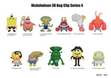 Nickelodeon Classics 3D PVC-Taschenanhänger Series 4 Display (24) - Smalltinytoystore