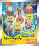Nickelodeon Classics 3D PVC-Taschenanhänger Series 5 SpongeBob Schwammkopf Display (24) - Smalltinytoystore