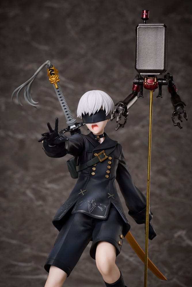 NieR:Automata 1/7 Statue PVC 9S Deluxe Version 23 cm - Smalltinytoystore