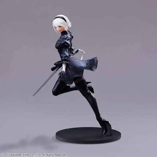 NieR:Automata FORM-ISM PVC Statue YoRHa Android 2B (YoRHa No.2 Type B) No Goggles Ver. 18 cm - Smalltinytoystore