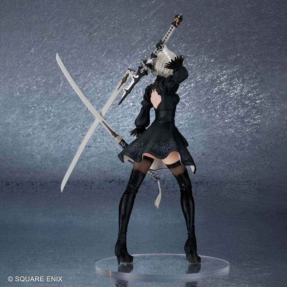 NieR:Automata PVC Statue 2B (YoRHa No. 2 Type B) Ver. 2.0 29 cm - Smalltinytoystore