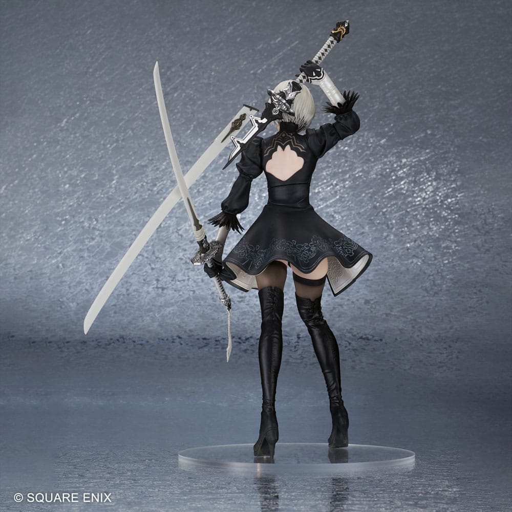 NieR:Automata PVC Statue 2B (YoRHa No. 2 Type B) Ver. 2.0 29 cm - Smalltinytoystore