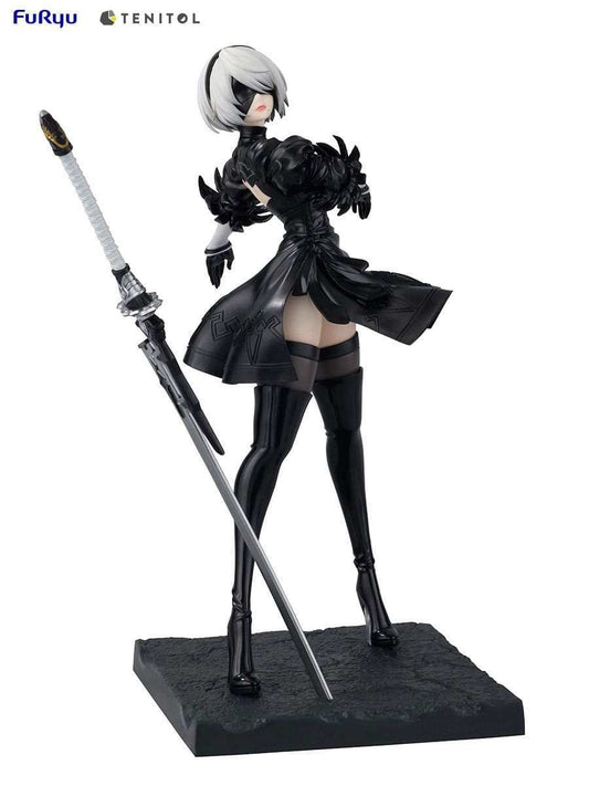 NieR:Automata Tenitol PVC Statue 2B Ver1.1a 22 cm - Smalltinytoystore