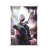 NieR: Automata Ver. 1.1a Wandrolle 9S 60 x 90 cm - Smalltinytoystore