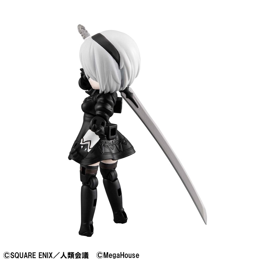 NieR: Automata Ver1.1a Desktop Army Actionfigur 2B 8 cm - Smalltinytoystore