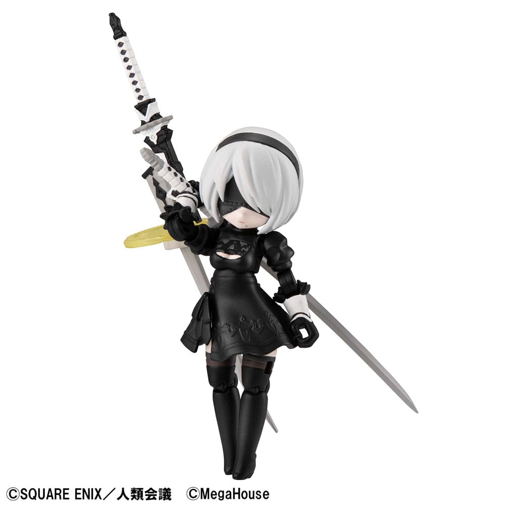 NieR: Automata Ver1.1a Desktop Army Actionfigur 2B 8 cm - Smalltinytoystore