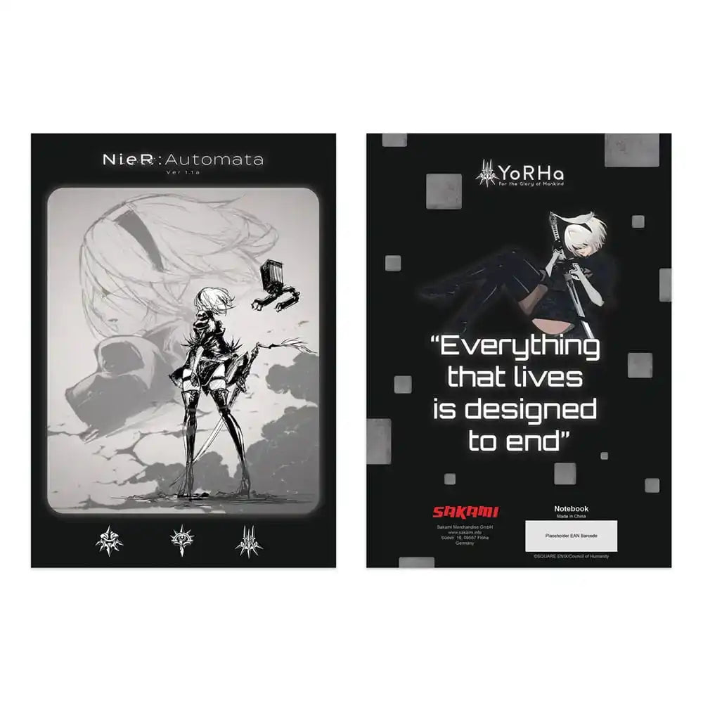 NieR: Automata Ver1.1a Notizbuch - Smalltinytoystore