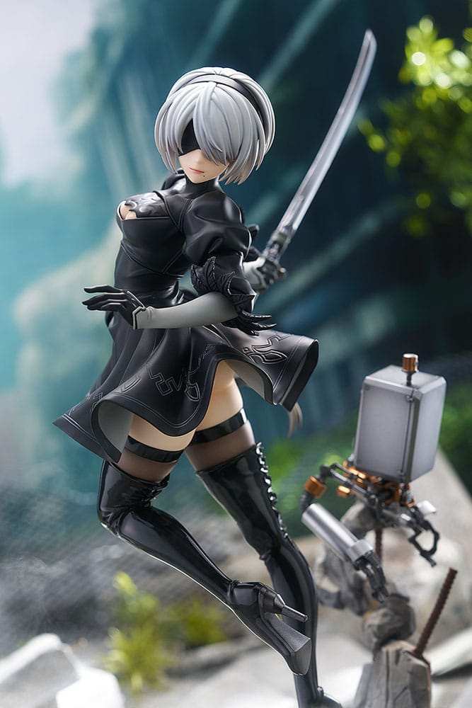 NieR:Automata Ver1.1a PVC Statue 1/7 2B 28 cm - Smalltinytoystore