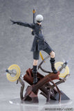 NieR:Automata Ver1.1a PVC Statue 1/7 YoRHa No. 9 Type S Covering Fire 31 cm - Smalltinytoystore