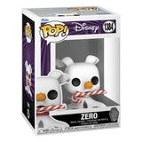 Nightmare before Christmas 30th POP! Disney Vinyl Figur Zero w/Candy Cane 9 cm - Smalltinytoystore