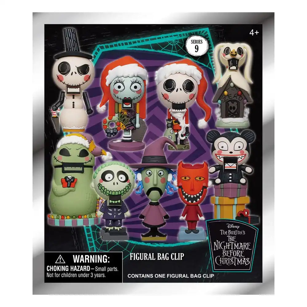 Nightmare Before Christmas 3D PVC-Taschenanhänger Glow in the Dark Serie 9 Display (24) - Smalltinytoystore