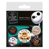 Nightmare before Christmas Ansteck-Buttons 5er-Pack Colourful Shadows - Smalltinytoystore