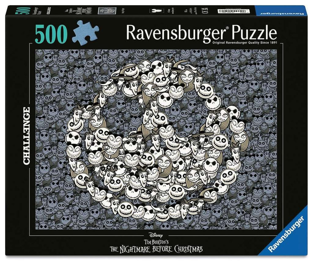 Nightmare Before Christmas Challenge Puzzle König des Schreckens (500 Teile) - Smalltinytoystore