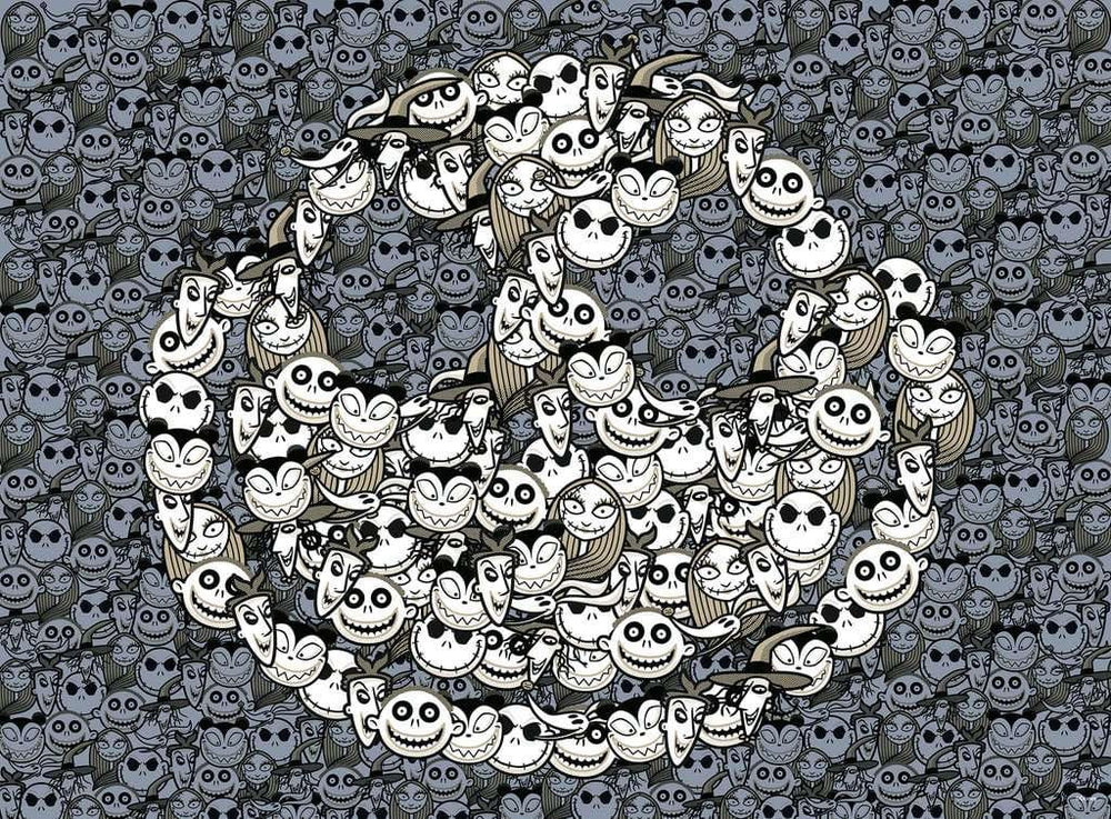 Nightmare Before Christmas Challenge Puzzle König des Schreckens (500 Teile) - Smalltinytoystore