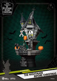 Nightmare before Christmas D-Stage PVC Diorama Jack's Haunted House 15 cm - Smalltinytoystore