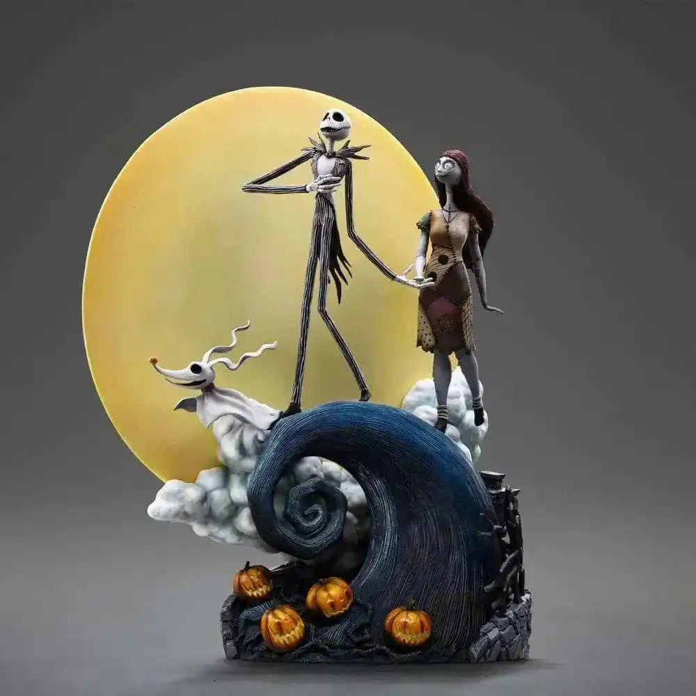 Nightmare before Christmas Deluxe Art Scale Statue 1/10 Jack and Sally 39 cm - Smalltinytoystore
