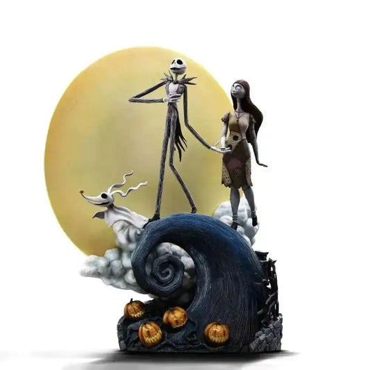 Nightmare before Christmas Deluxe Art Scale Statue 1/10 Jack and Sally 39 cm - Smalltinytoystore