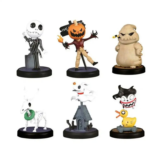 Nightmare Before Christmas Hero Box Classic Series Minifiguren 8 cm Display (6) - Smalltinytoystore