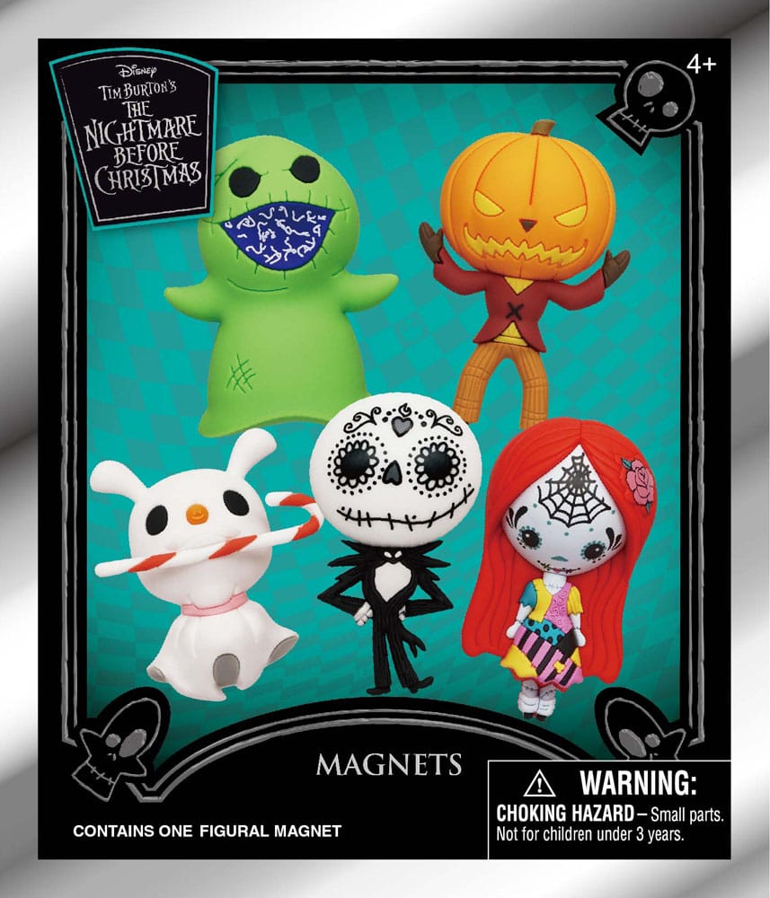 Nightmare before Christmas Magnete blind pack Series 2 Display (12) - Smalltinytoystore