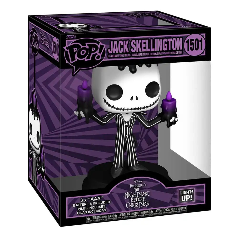 Nightmare before Christmas Oversized POP! Games Vinyl Figur Jack(SFX) 15 cm - Smalltinytoystore