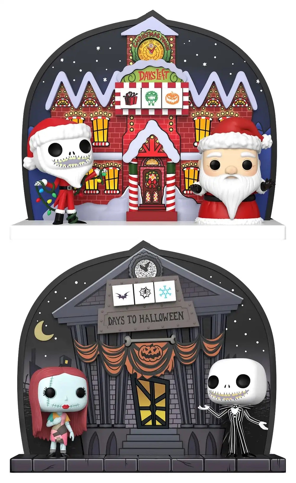 Nightmare before Christmas Pocket POP! 13 Day Dual Side Halloween Countdown - Smalltinytoystore
