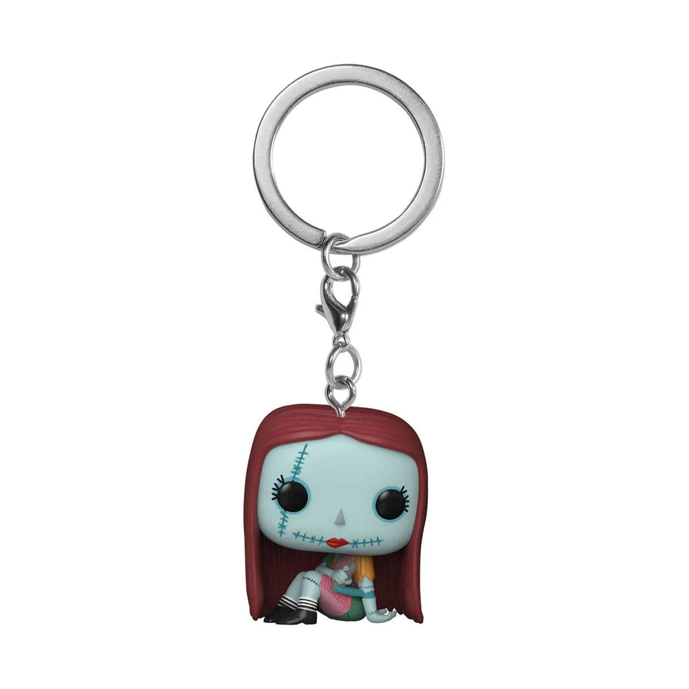Nightmare Before Christmas Pocket POP! Vinyl Schlüsselanhänger 4 cm Sally Sewing Display (12) - Smalltinytoystore