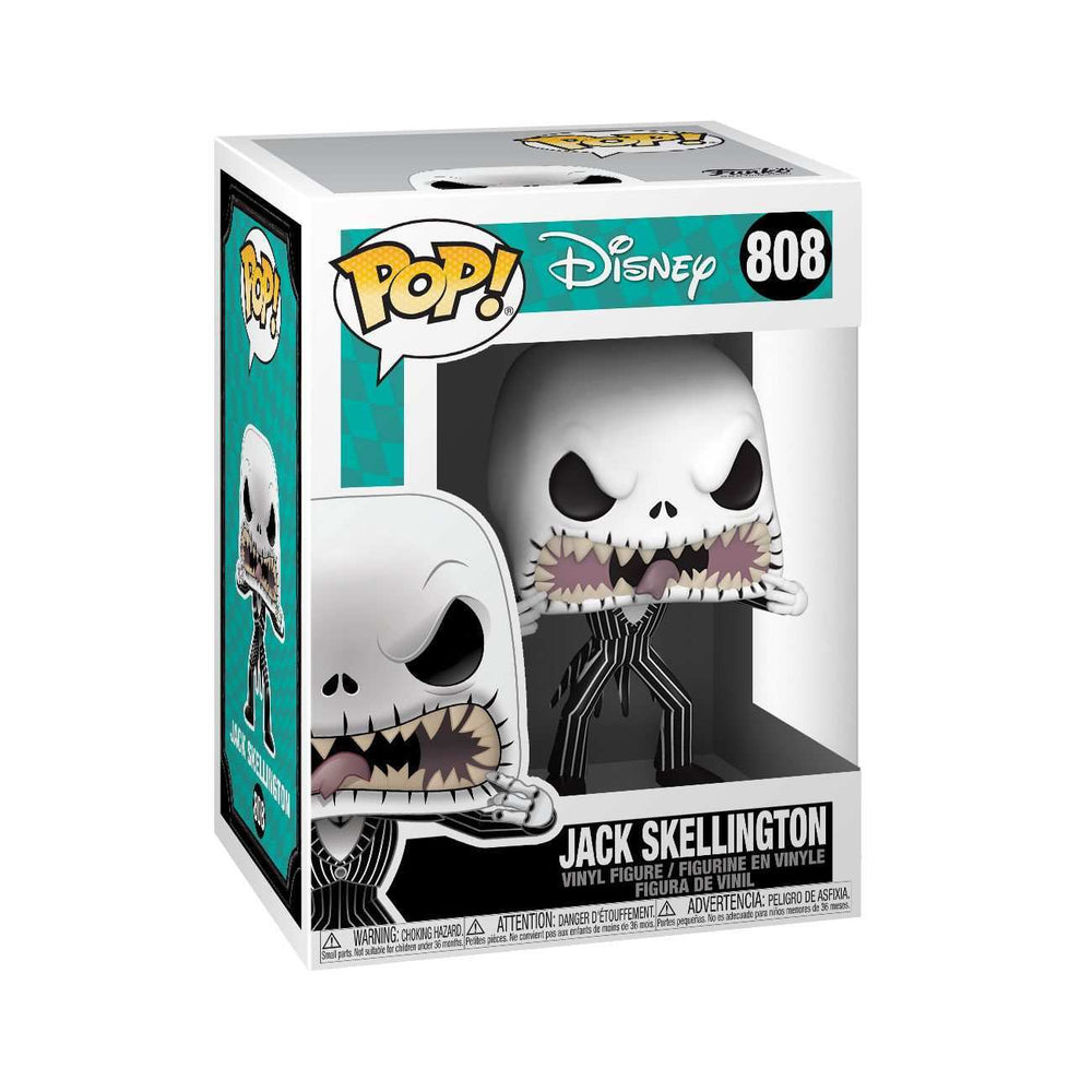 Nightmare before Christmas POP! Disney Vinyl Figur Jack (Scary Face) 9 cm - Smalltinytoystore