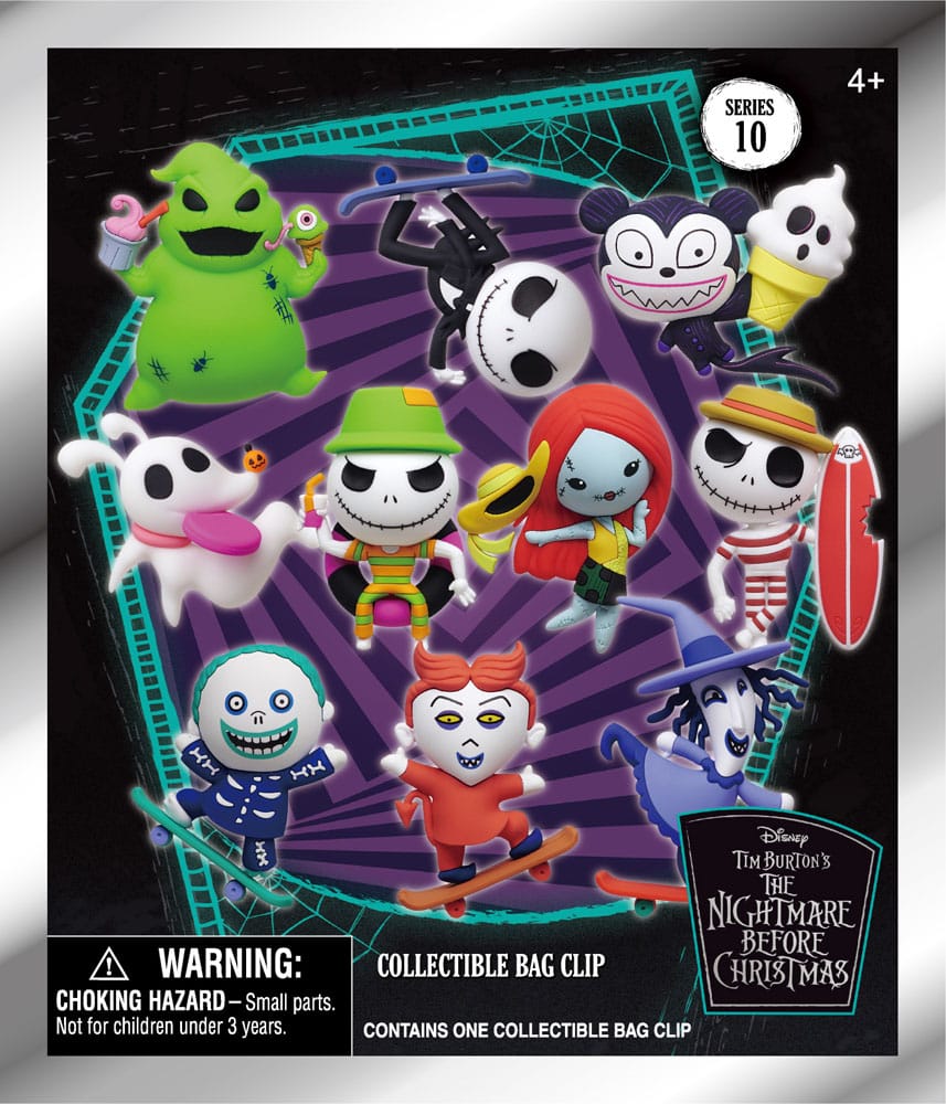 Nightmare Before Christmas PVC-Taschenanhänger Serie 10 Display (24) - Smalltinytoystore