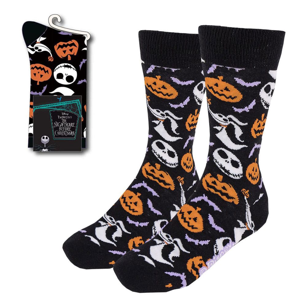 Nightmare before Christmas Socken Patchwork 38-45 - Smalltinytoystore