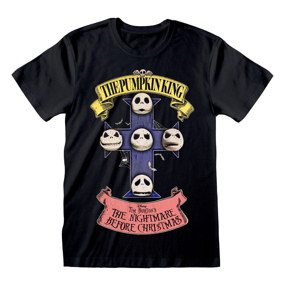 Nightmare before Christmas T-Shirt The Pumpkin King Größe S - Smalltinytoystore