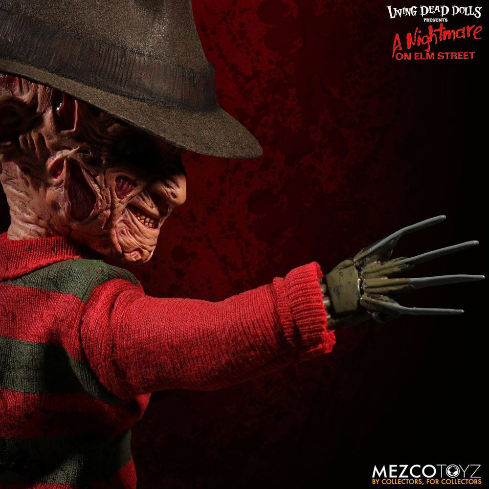 Nightmare on Elm Street Puppe mit Sound Freddy Krueger 25 cm - Smalltinytoystore