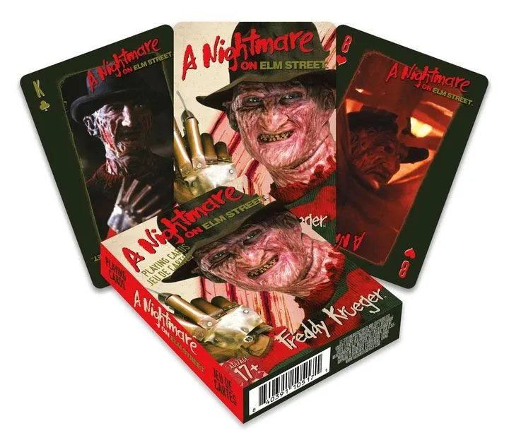 Nightmare on Elm Street Spielkarten Freddy - Smalltinytoystore
