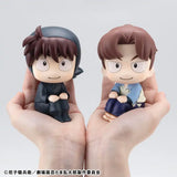 Nintama Rantaro Look Up PVC Statue Hansuke Doi & Rikichi Yamada Set (with gift) 11 cm - Smalltinytoystore