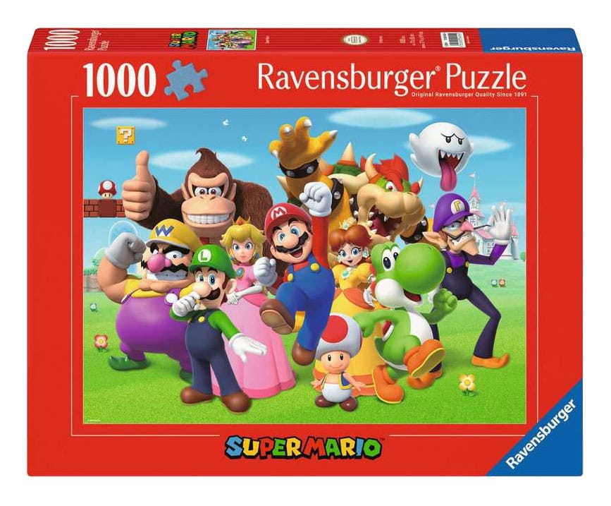 Nintendo Challenge Puzzle Super Mario (1000 Teile) - Smalltinytoystore
